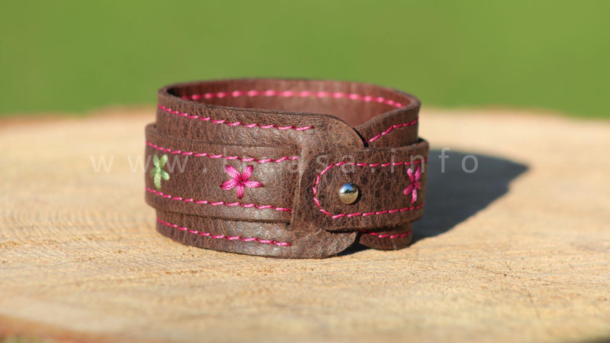 Preview: Lederarmband GUiNNY2