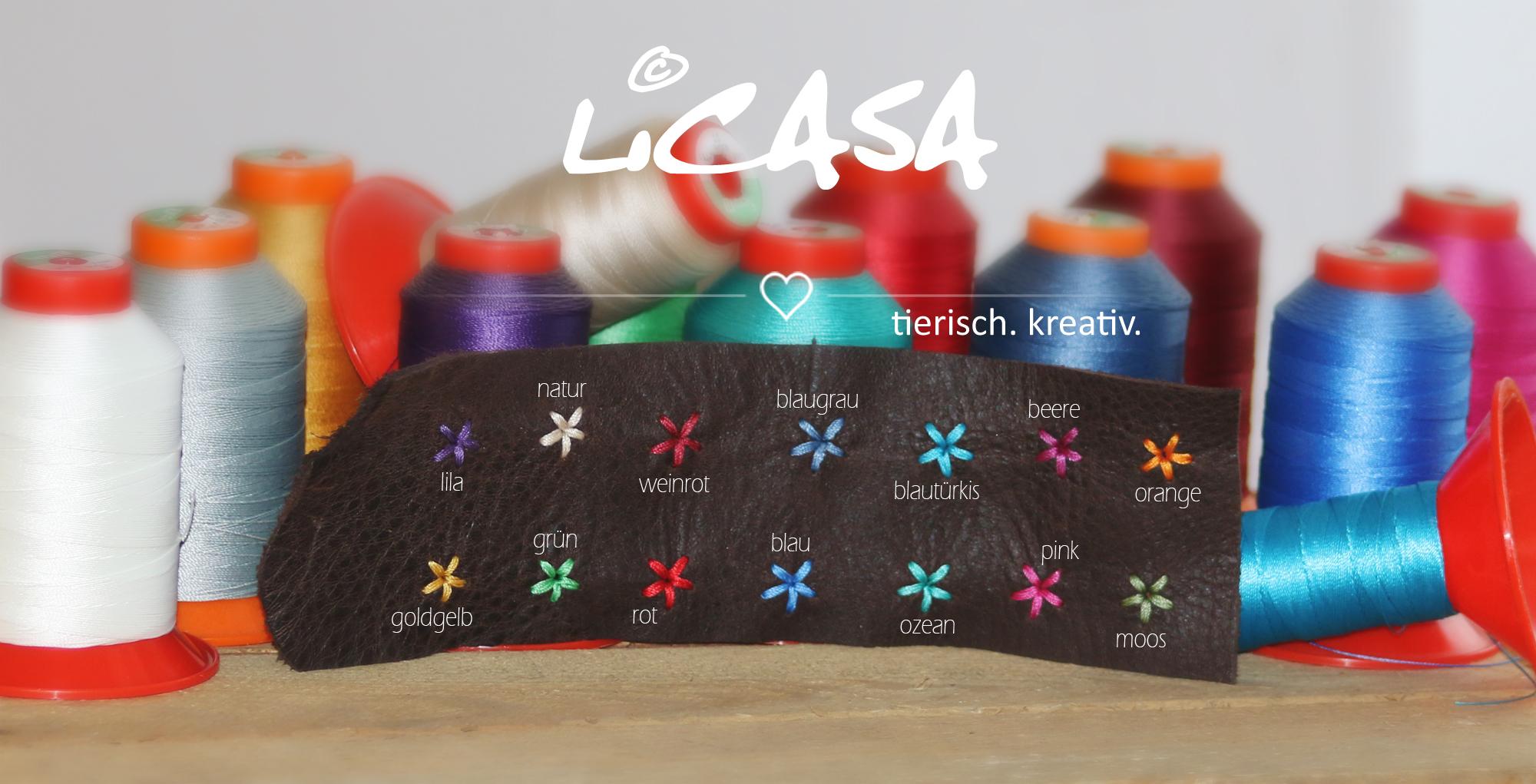 Windhundhalsband aus Leder mit Bestickung